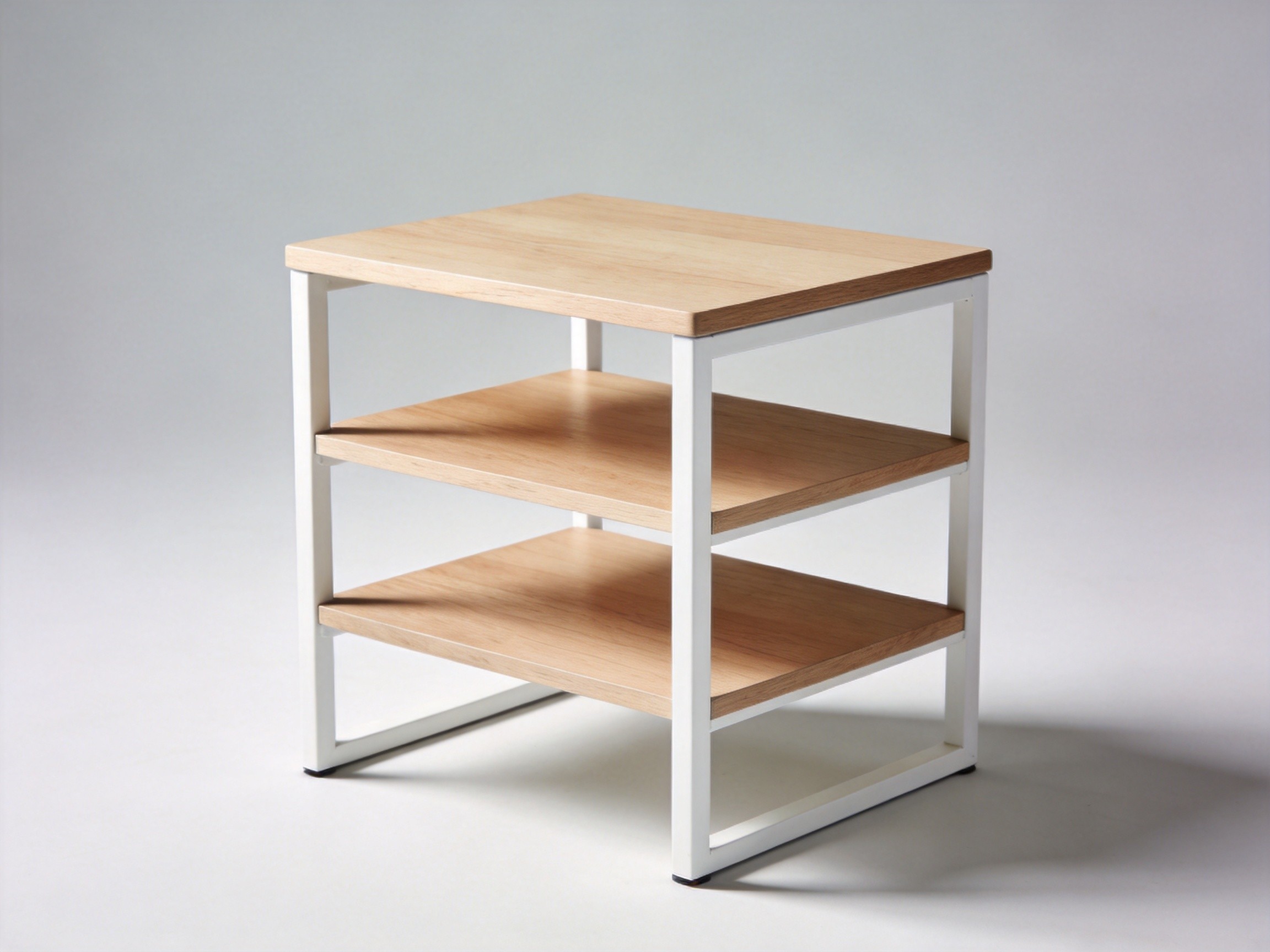 Minimalist Open Shelf Nightstand